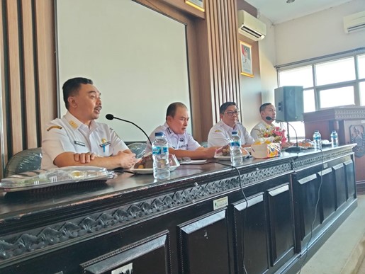 Rakor Evaluasi Reaktivasi PBI JKN dipimpin langsung oleh Bupati Kuningan